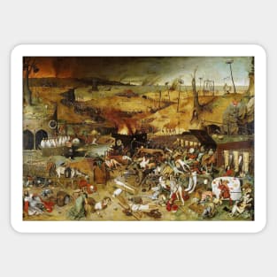 The Triumph of Death - Pieter Bruegel the Elder Sticker